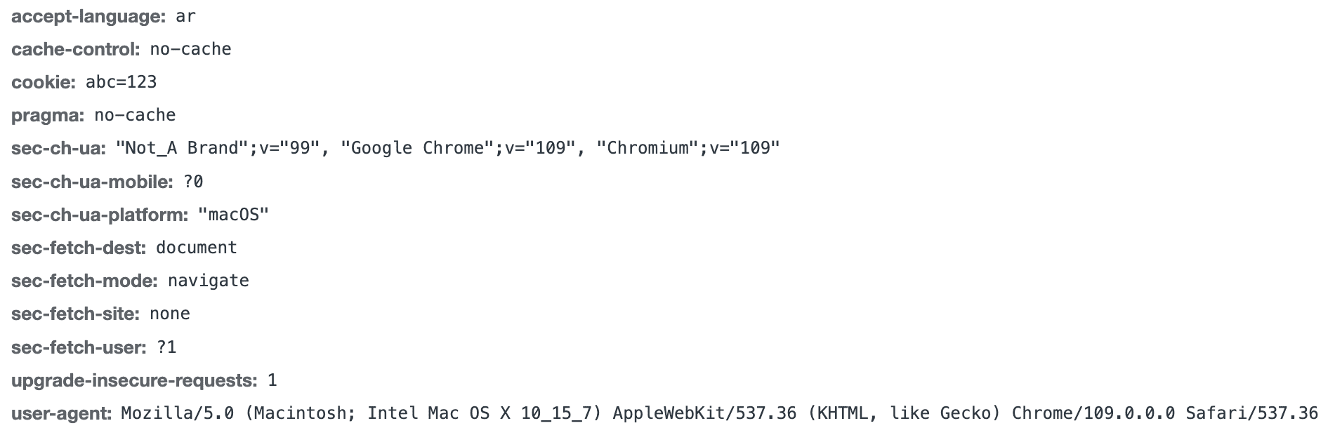 The initial response's headers containing the origin trial token.